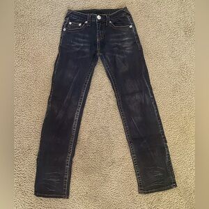 black true religion jeans
